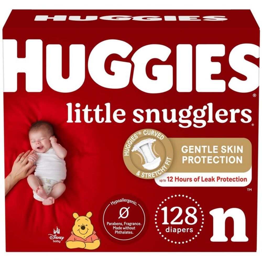 Huggies -  Little Snugglers Diapers Giant Pack - Size White